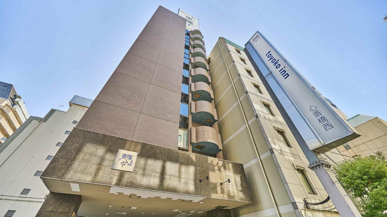 Toyoko Inn Osaka Shinsaibashi Nishi מראה חיצוני תמונה